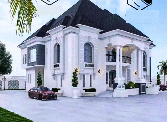 five bedroom duplex in Nigerian.
